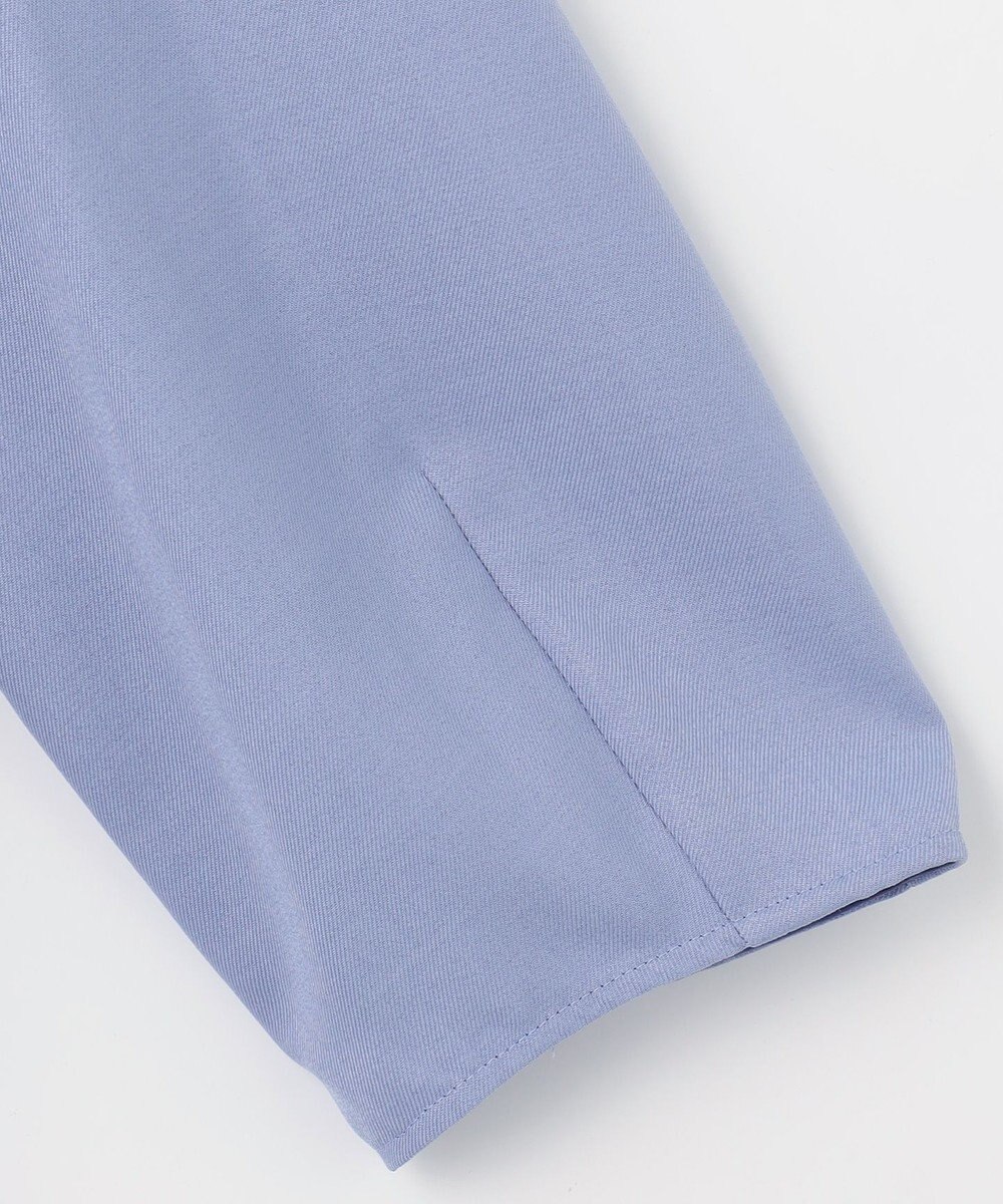 自由区 【接触冷感・速乾・UVケア・撥水・防シワ・XSサイズあり】リネンライクツィルVネック ワンピース 