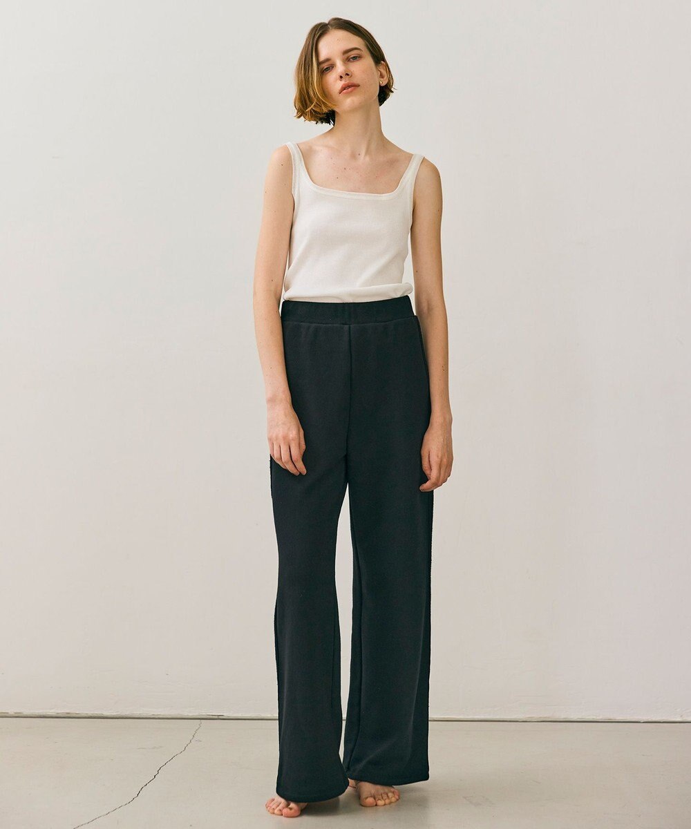 BEIGE， 【BEIGE,ecru/WEB限定・洗える】RIB TOPS /  コットンシルクリブキャミソール 