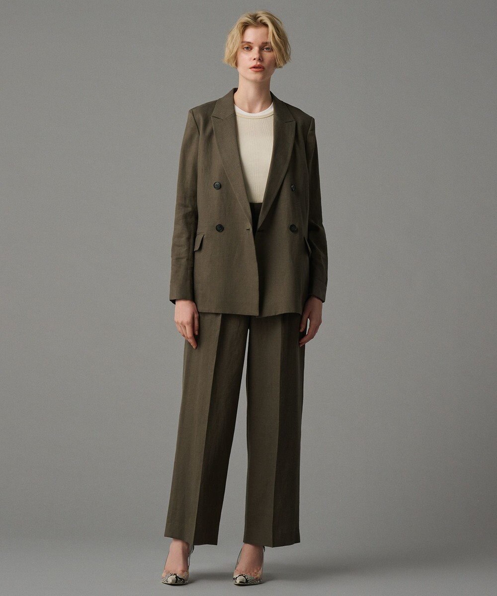 uncrave 【手洗い可】シアー ランダムリブ カットソー（uncrave STANDARD） 