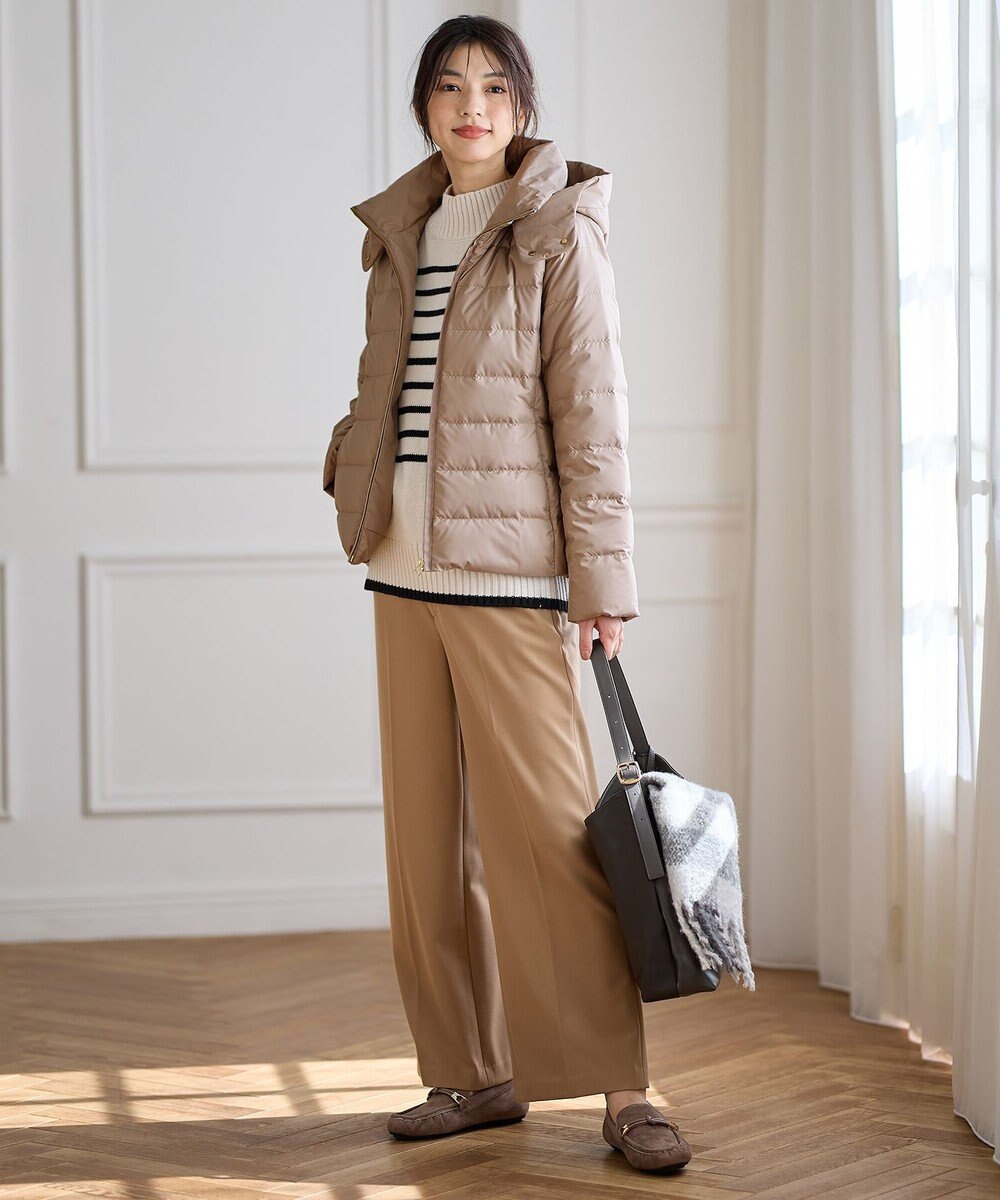 ANY ラムウールボトルネックプルオーバー 