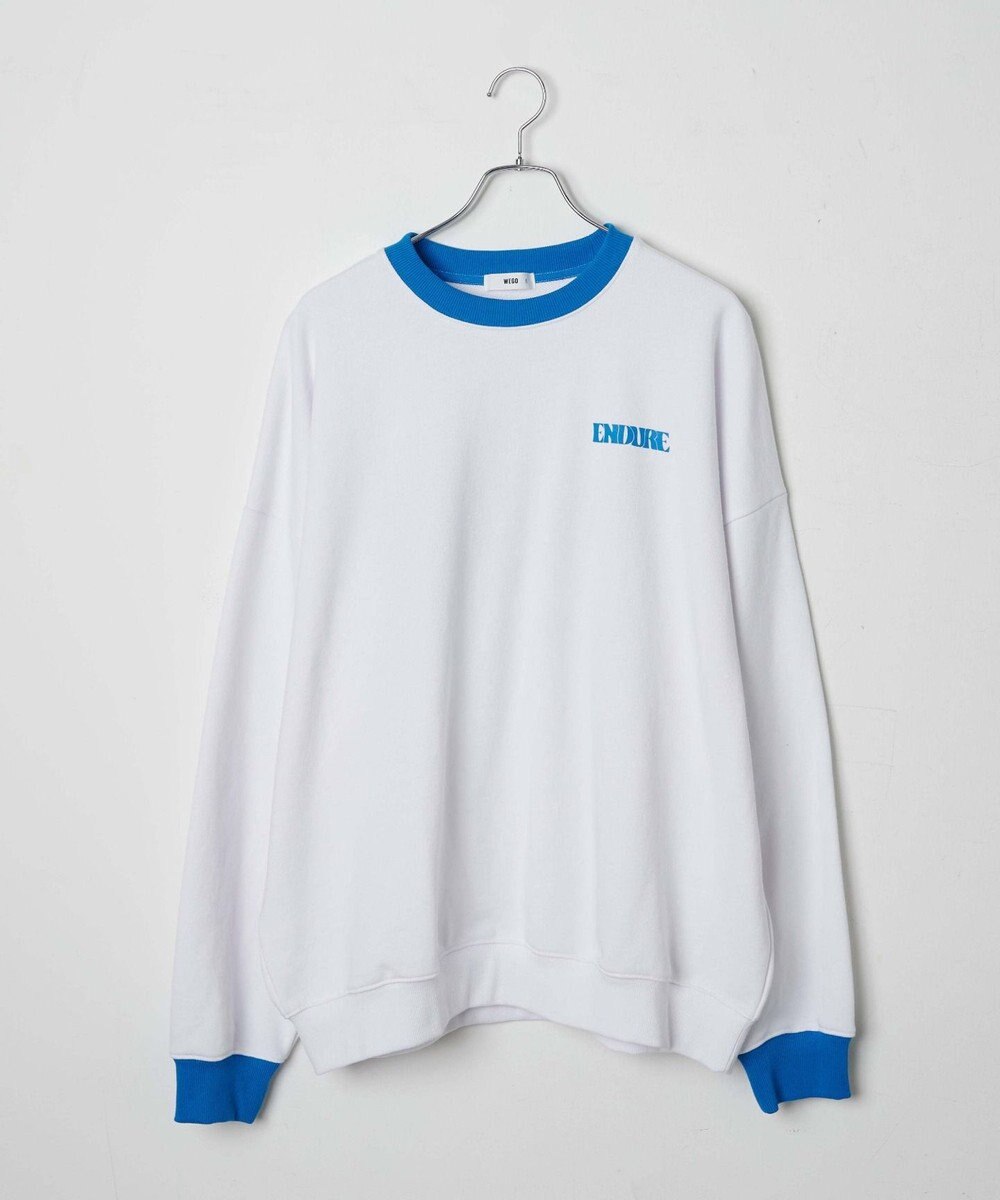 WEGO ヘビーウエイトファンシーロゴプルオーバー 