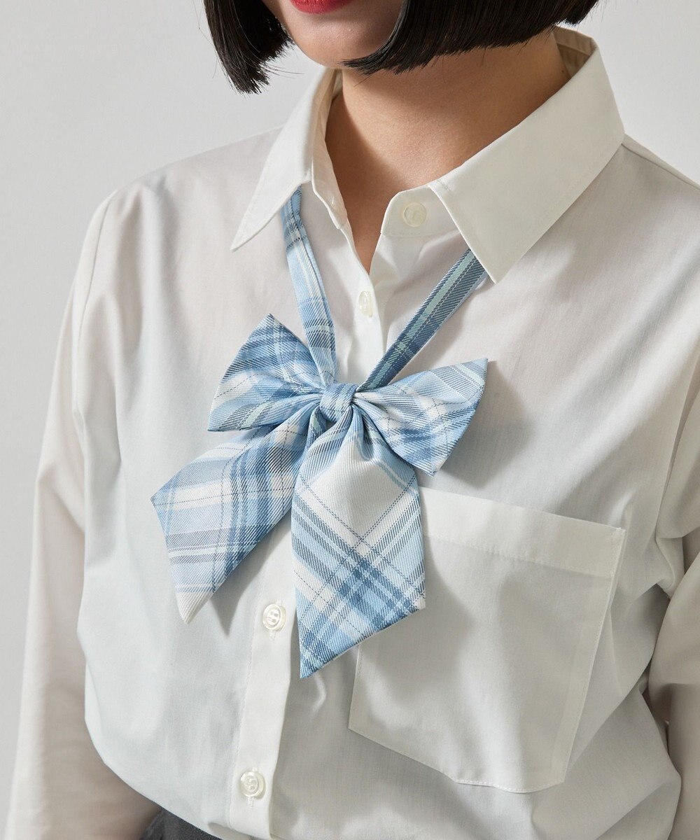 WEGO 【SCHOOLITEM】チェックスクールリボン 
