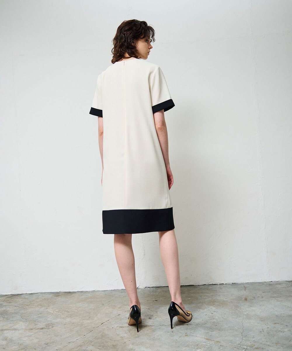 GRACE CONTINENTAL ビジューエンブレムワンピース 