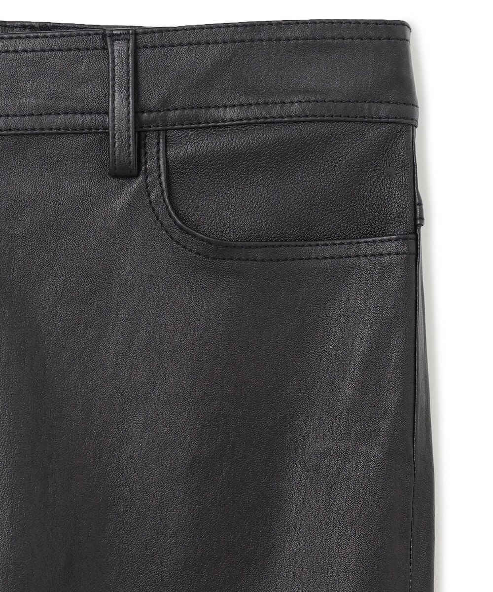 JOSEPH 【FOUNDATIONS】【AW23】レザーストレッチ　スリムフィットトラウザーズ 