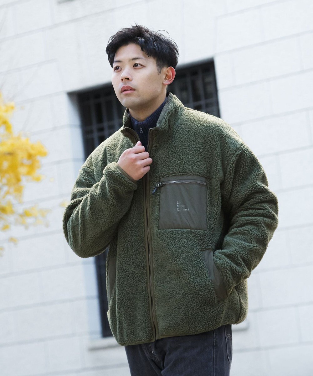 SHARE PARK MENS 【UNISEX】ボアフリースジャケット（L・XLサイズ） 