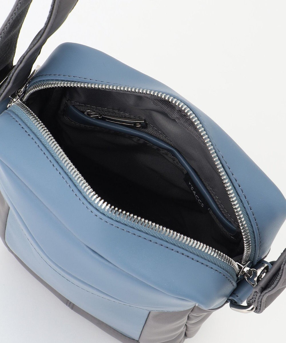 Y'SACCS ブロックモチーフポシェット 