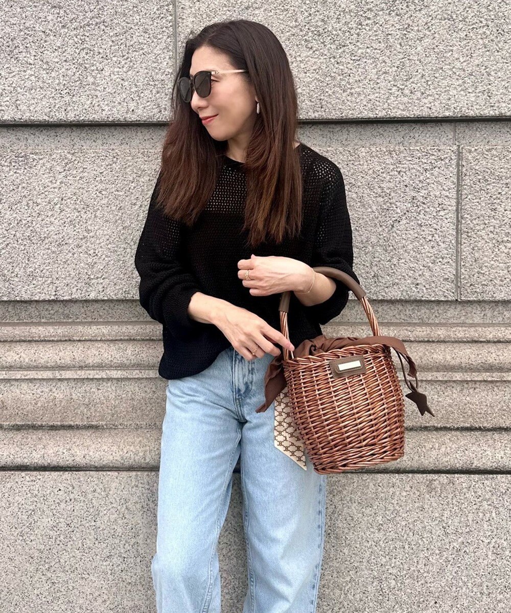 LA BAGAGERIE LA BAGAGERIE×Chiyo カゴバッグ 