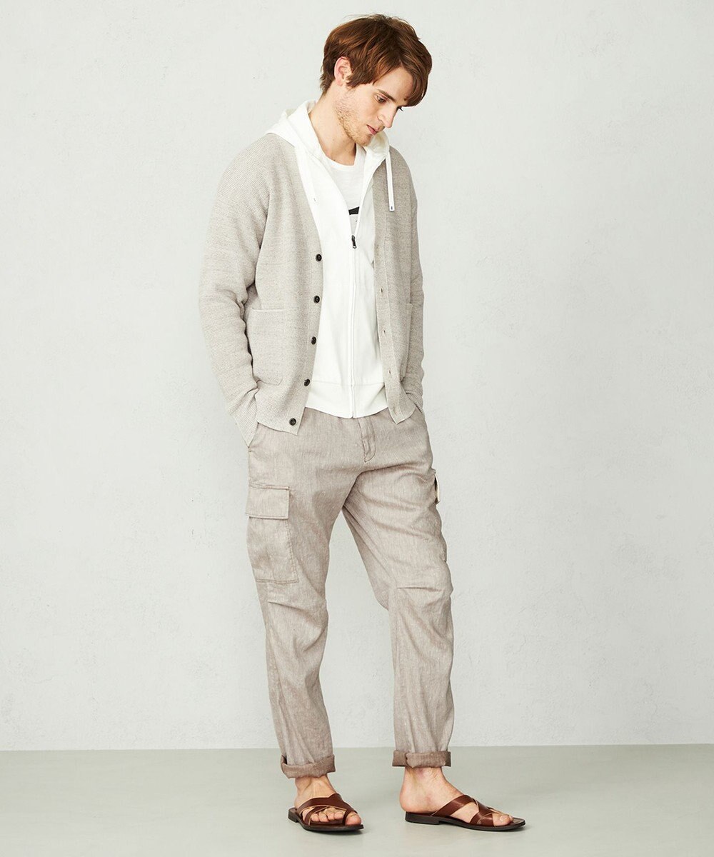 JOSEPH ABBOUD MOUNTAIN 【SPACE】レザーサンダル 