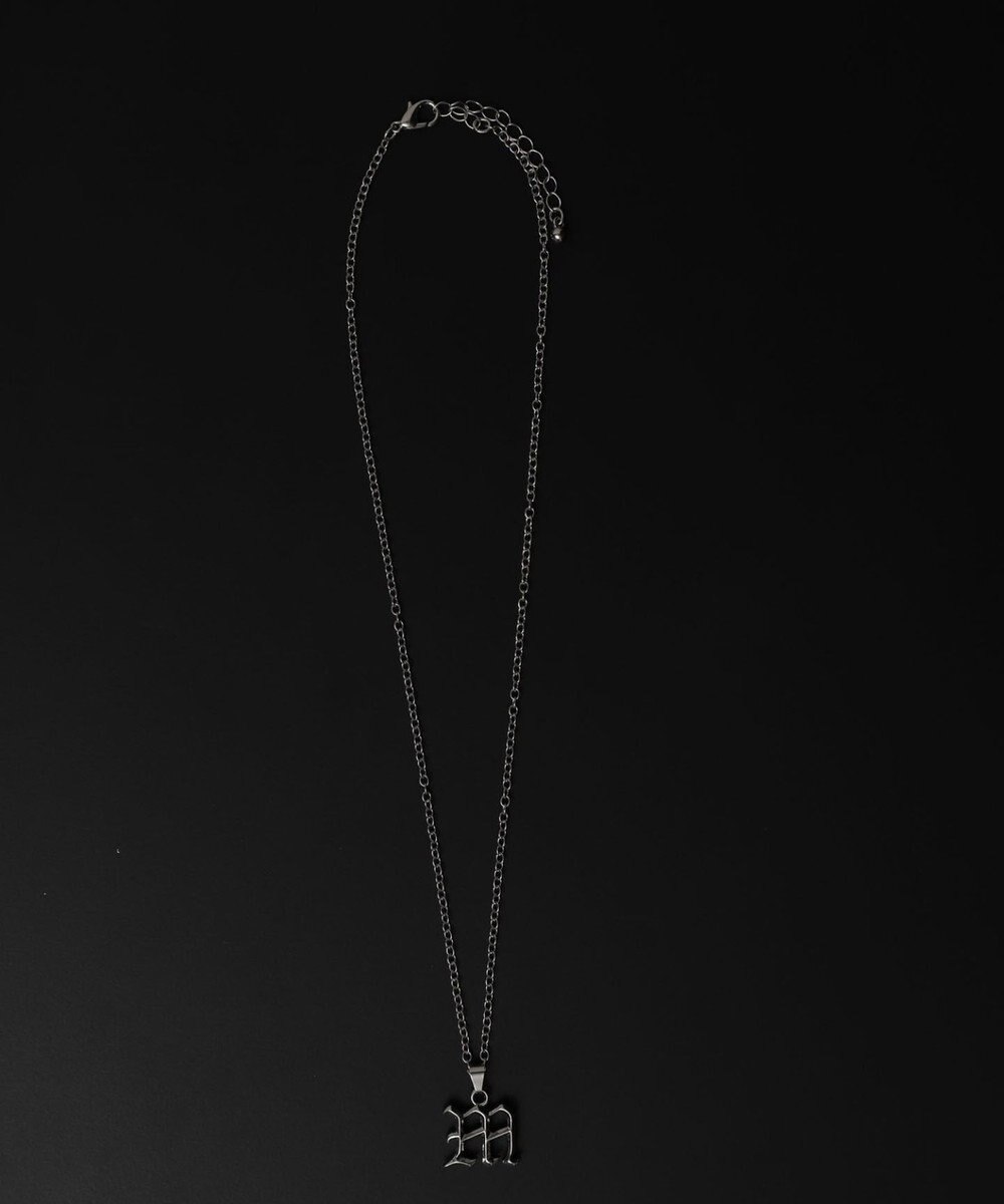 WEGO Mイニシャルネックレス 