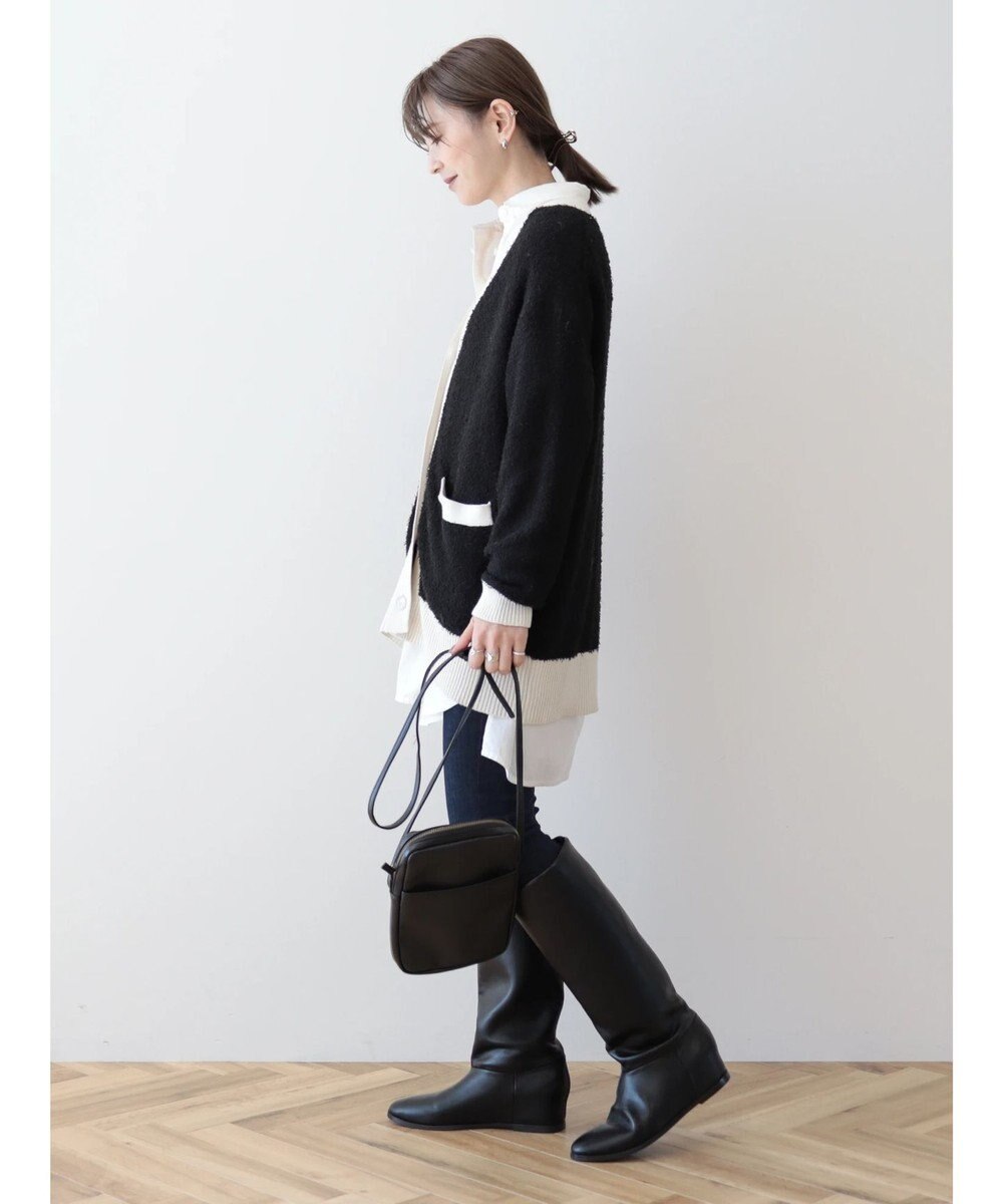 AMERICAN HOLIC モノトーンＶネックニットカーディガン 