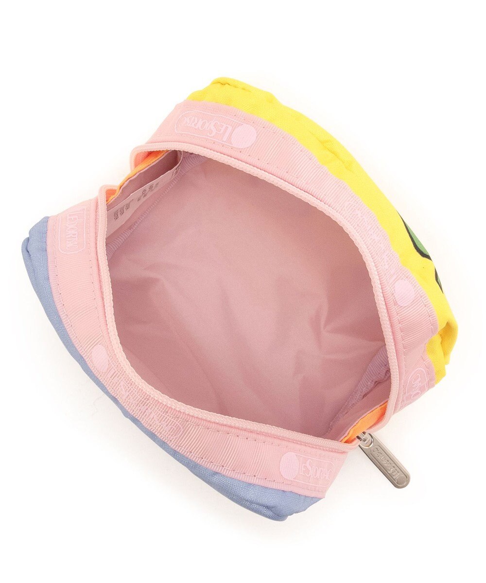 LeSportsac SQUARE COSMETIC/ミッフィーブルー/イエローSQ 