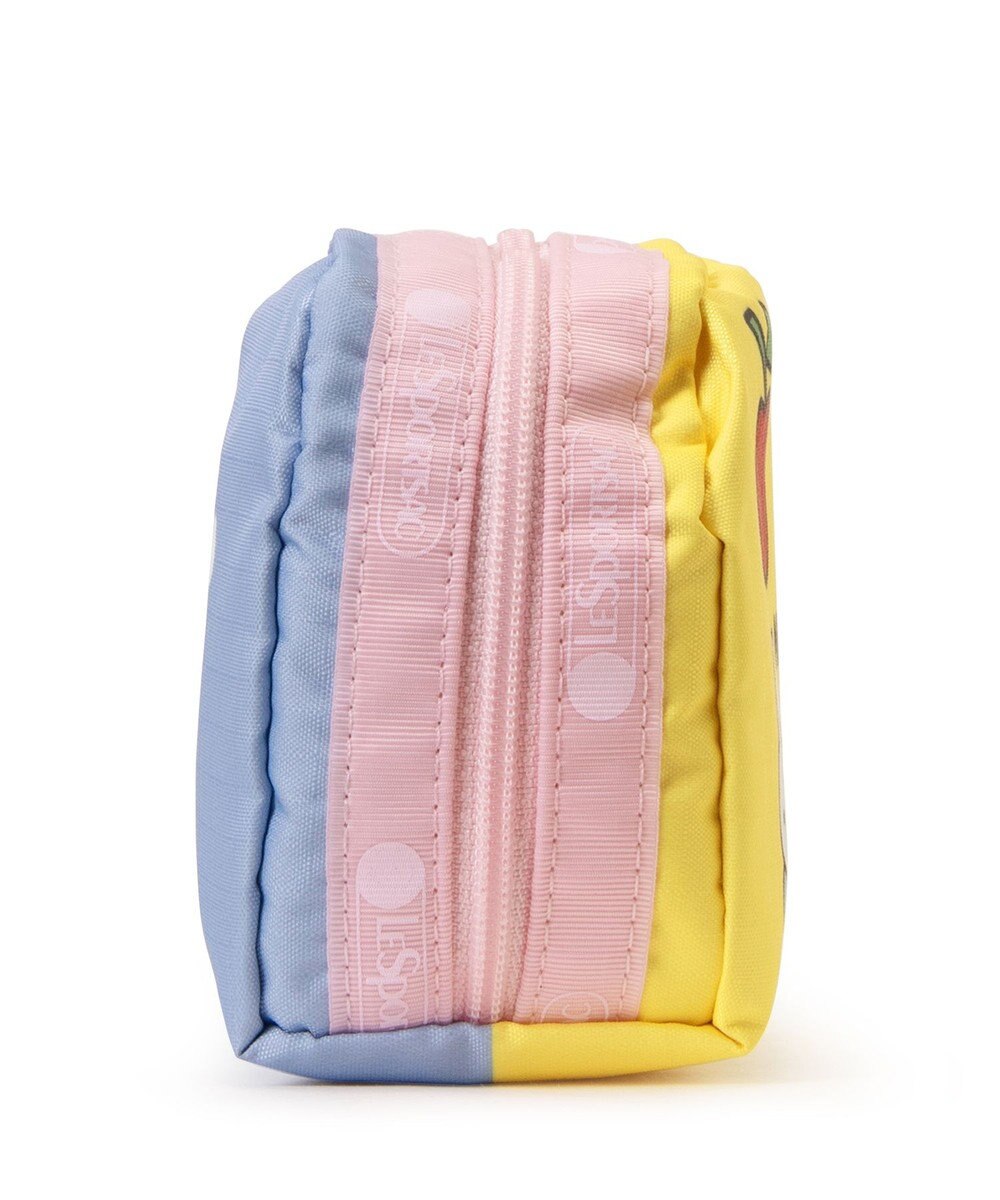 LeSportsac SQUARE COSMETIC/ミッフィーブルー/イエローSQ 