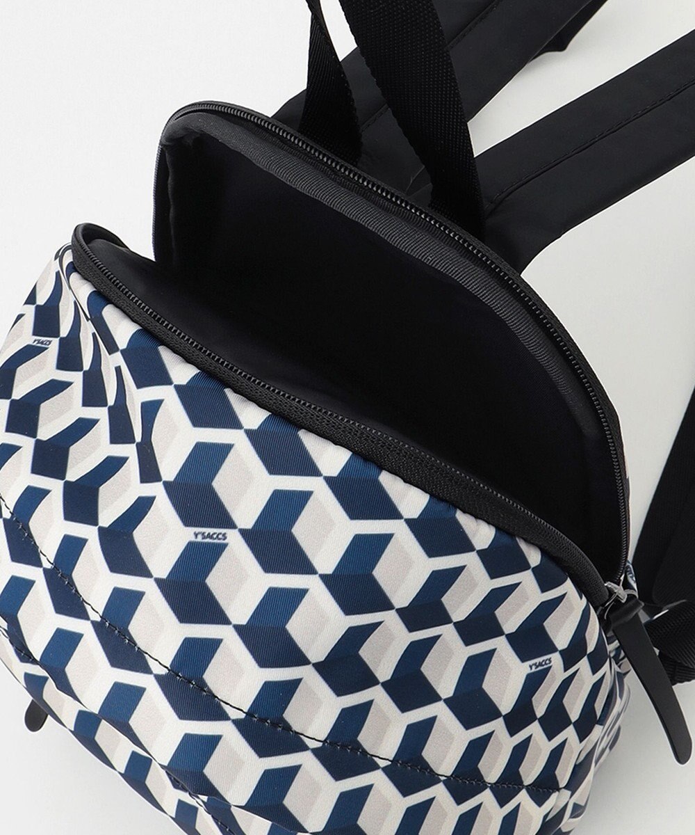 Y'SACCS キュービックモノグラム　ミニリュックサック 