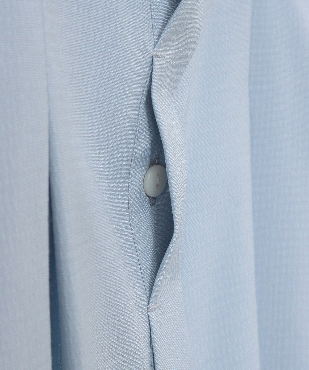 earth music&ecology タックプリーツショートシャツ 