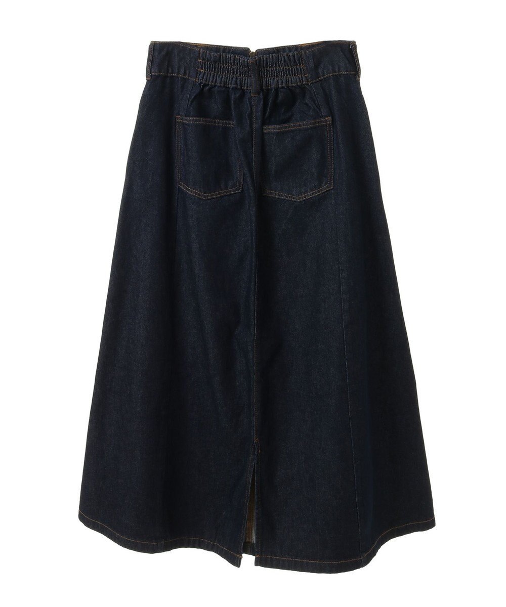 Green Parks フロントＺＩＰデニムスカート 