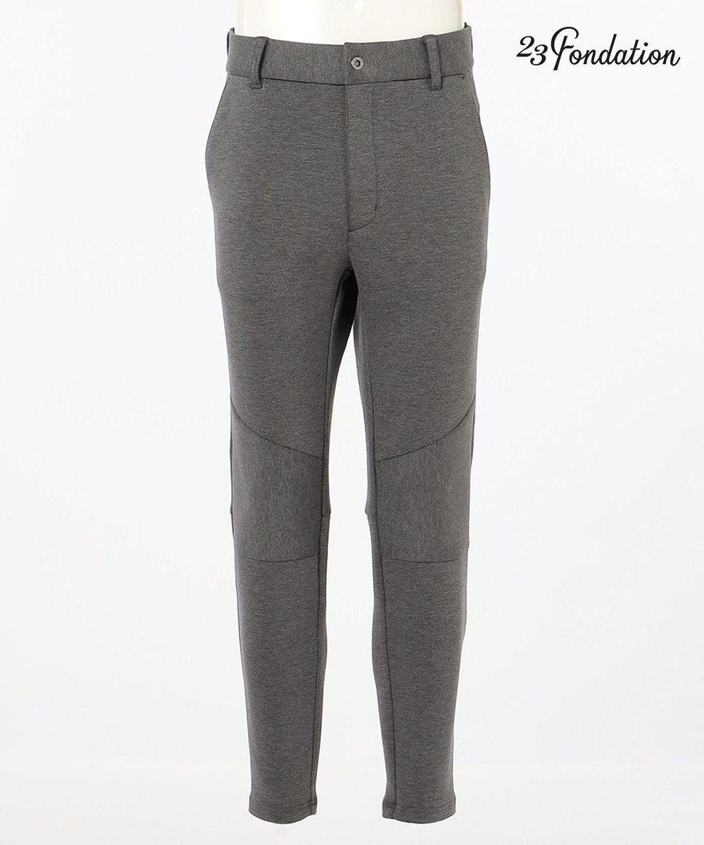 23区GOLF 【MEN】【23Fondation/WEB&一部店舗限定】【ストレッチ】エアダンボール JERSEYパンツ 