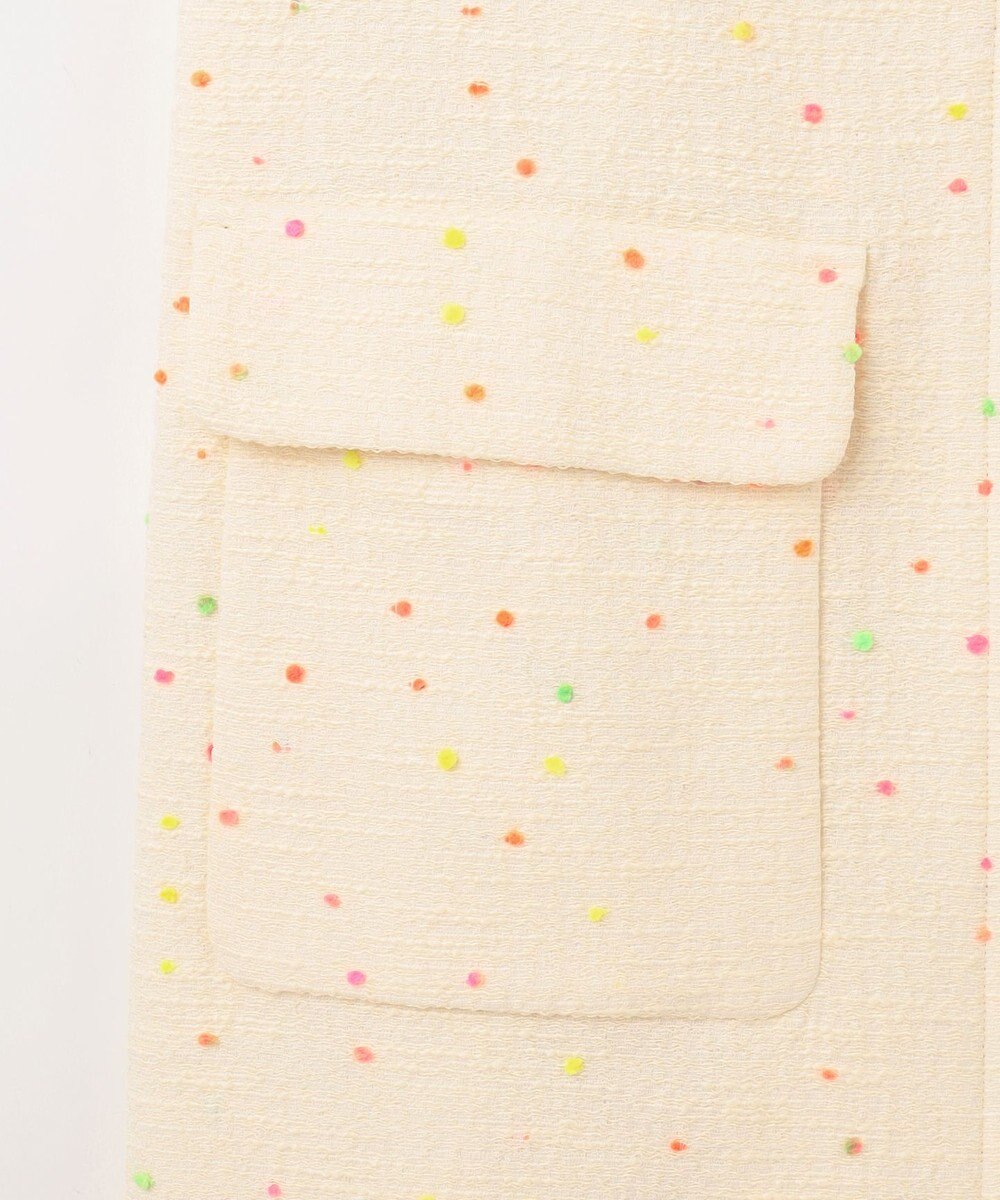 GRACE CONTINENTAL ネオンドットジャガードワンピース 