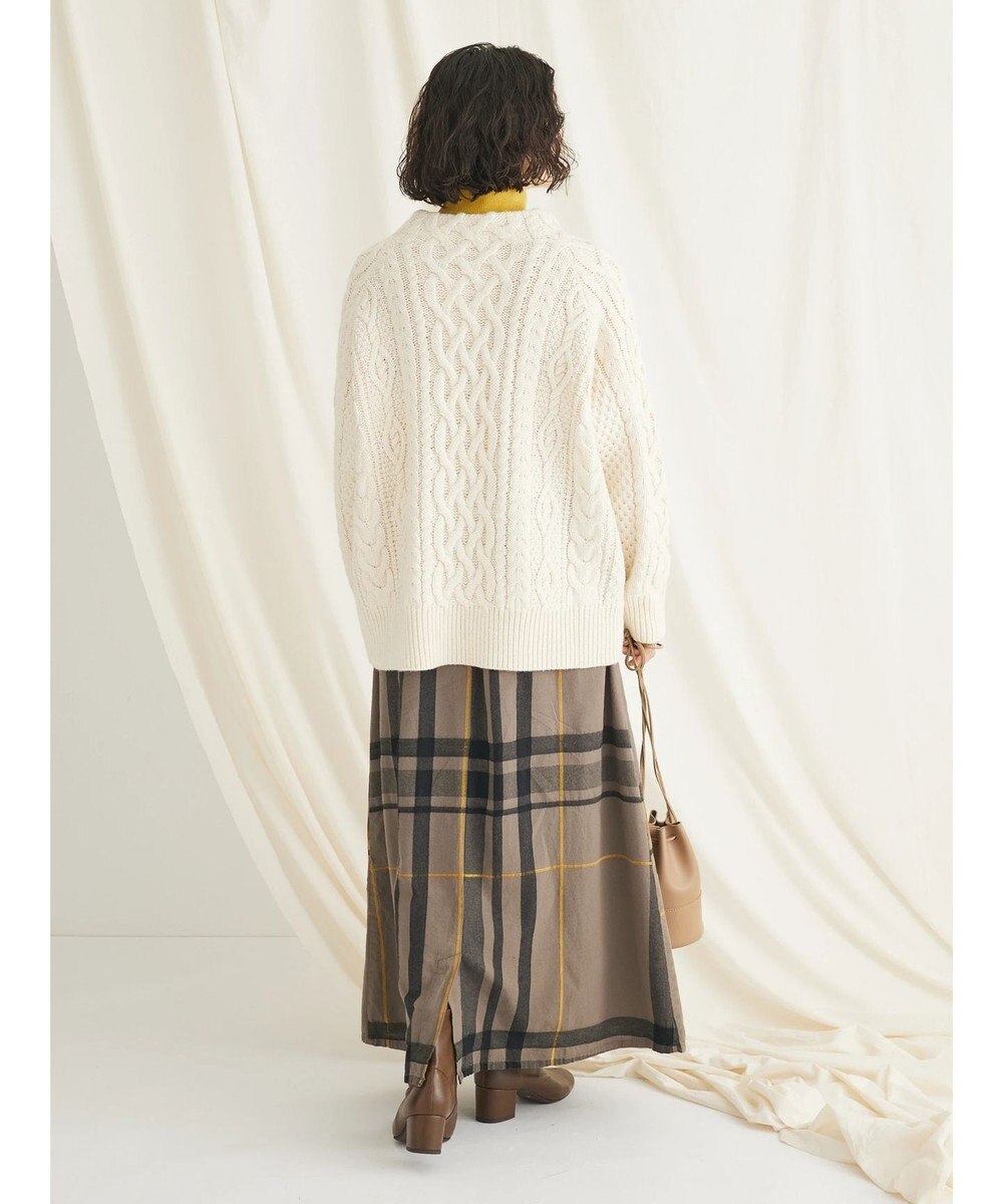 CRAFT STANDARD BOUTIQUE ラグランケーブルニットプルオーバー　 