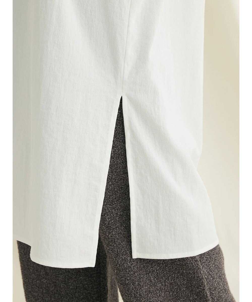 CRAFT STANDARD BOUTIQUE レーヨンデシンバンドカラーワンピース 