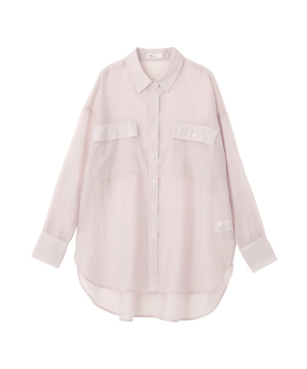 CRAFT STANDARD BOUTIQUE シアーハオリシャツ 