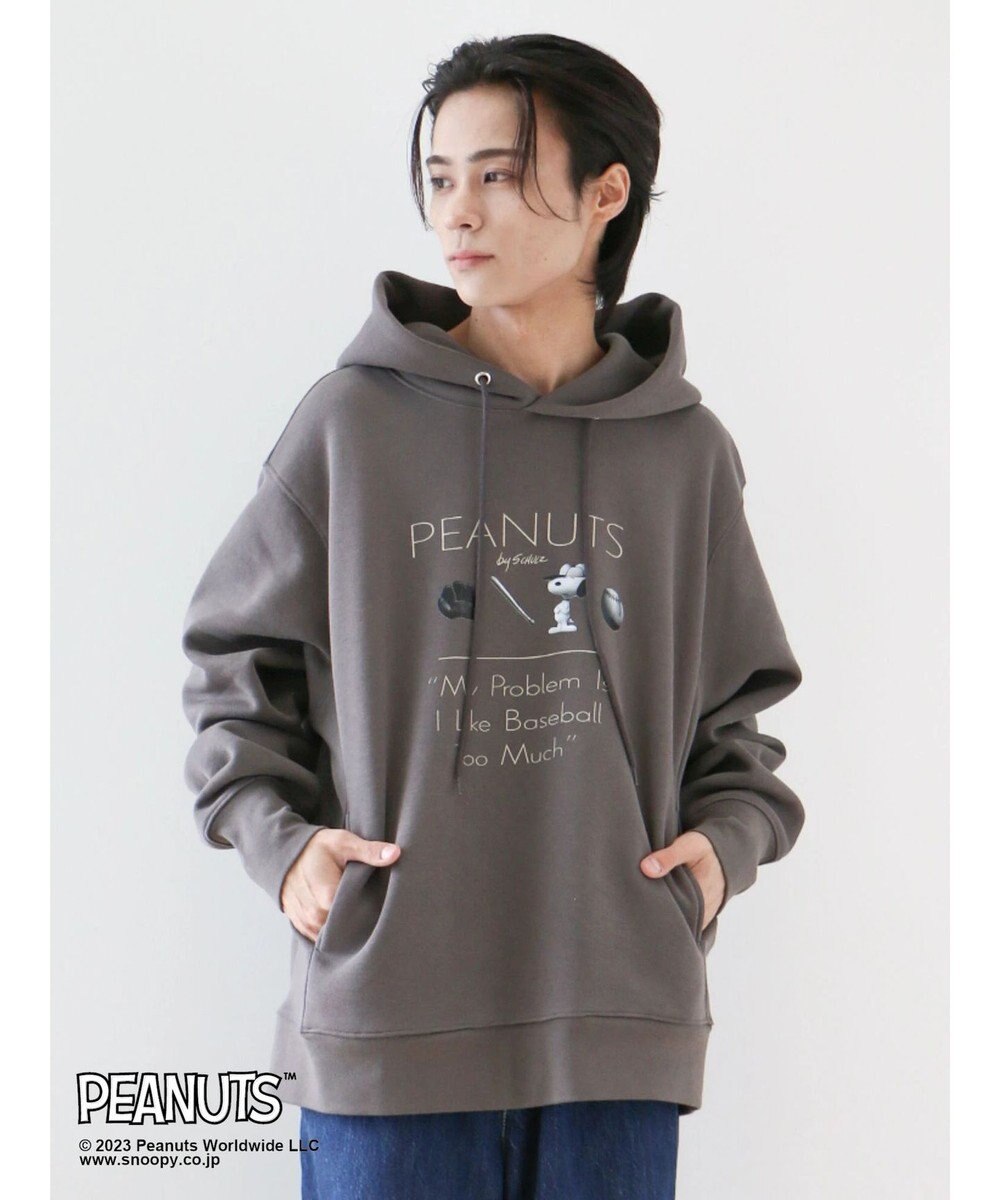 CRAFT STANDARD BOUTIQUE ＰＥＡＮＵＴＳ裏起毛スウェットパーカー 