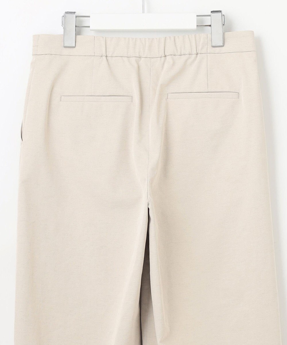 J.PRESS LADIES L 【洗える・吸水速乾・接触冷感】リネンツイル パンツ 