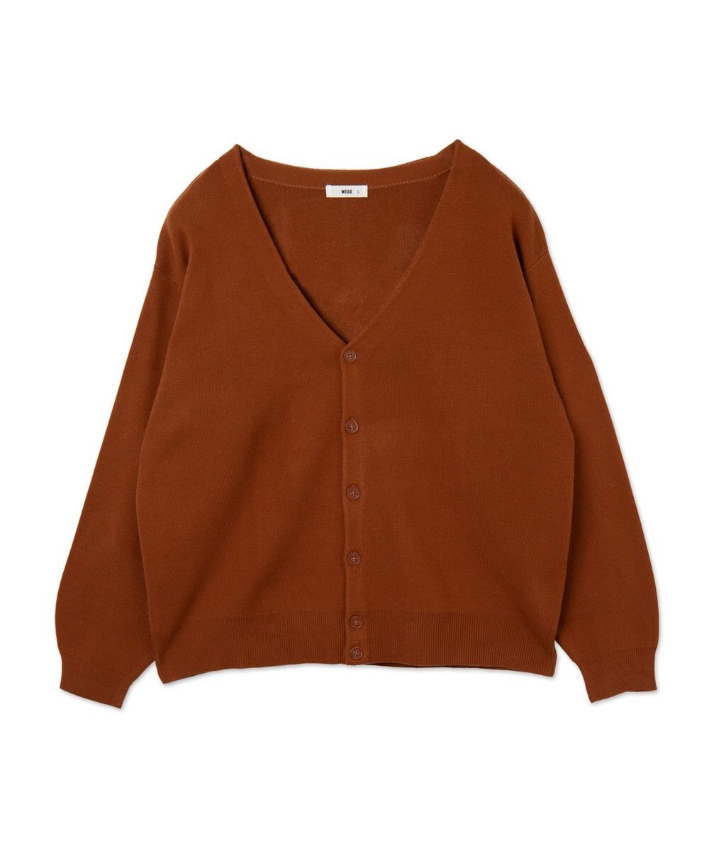 WEGO 【ユニセックス着用ITEM】ミラノリブカーディガン 