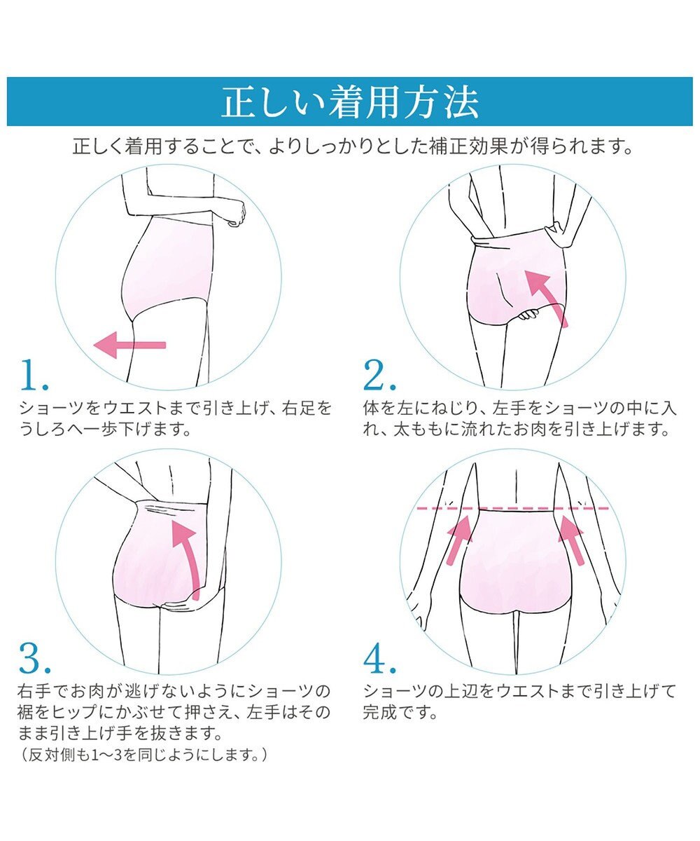 BRADELIS New York 【Yukine inc. 】ゆきねえモアソフト快適ホールドショーツ24  接触冷感で汗をかいても快適補正 