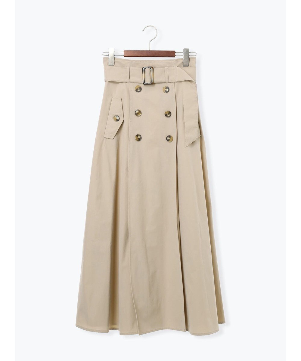 Te chichi トレンチフレアスカート 