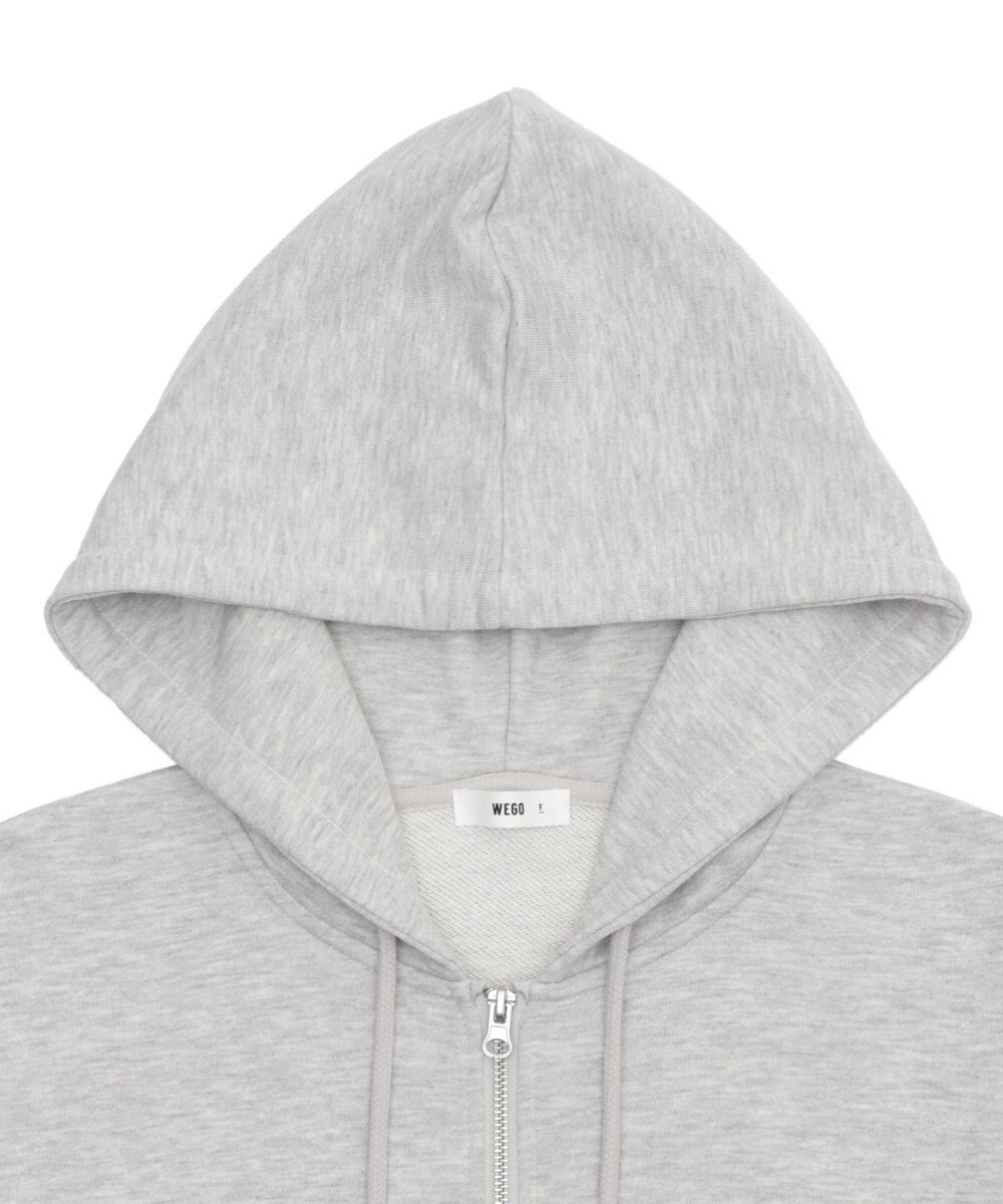 WEGO 【SCHOOLITEM】ルーズフィットZIPパーカー 