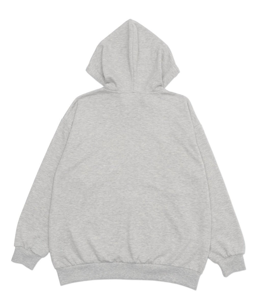 WEGO 【SCHOOLITEM】ルーズフィットZIPパーカー 