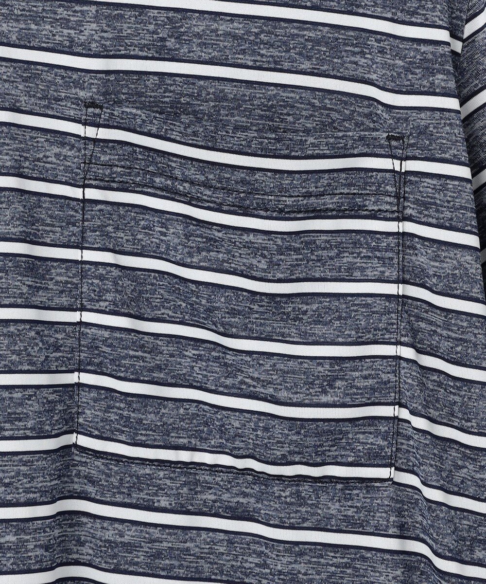 JOSEPH ABBOUD MOUNTAIN クールスキンボーダー Ｔシャツ 