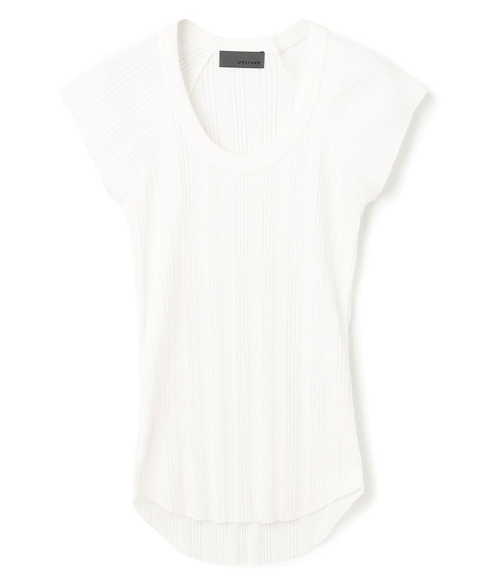 uncrave ランダムリブカットソー 