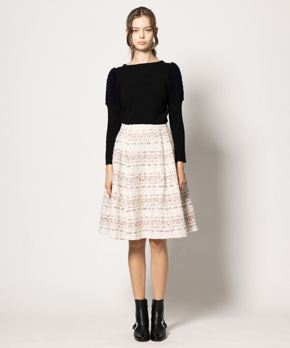 TOCCA 【洗える】SEQUINS TWEED スカート 