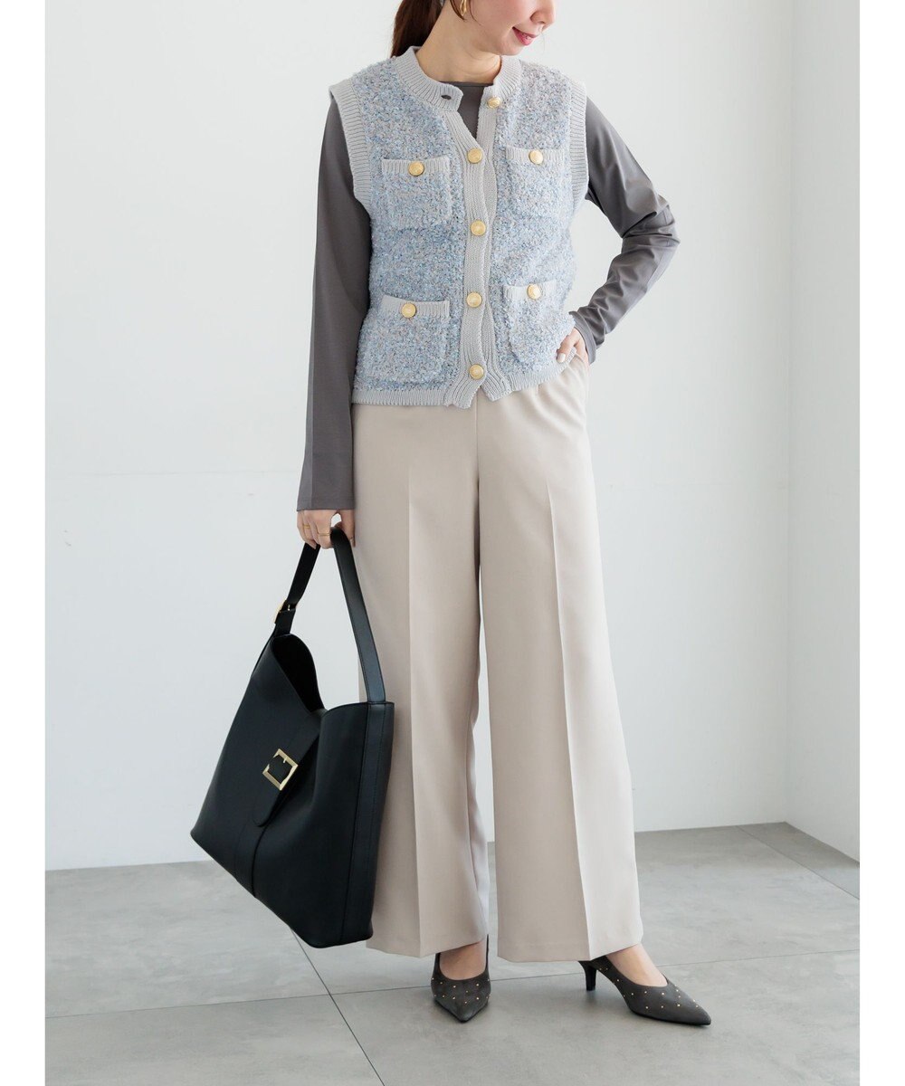 Te chichi パウダーツイルマリンスラックス《2026 spring catalog item》 