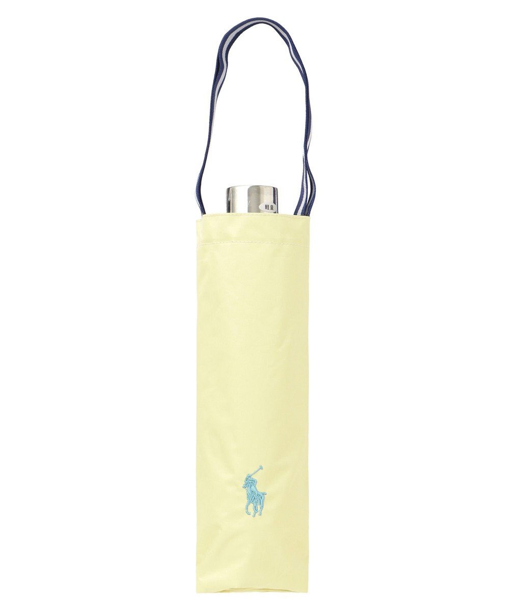 MOONBAT 【軽量】POLO RALPH LAUREN 晴雨兼用日傘 折りたたみ傘 PP刺繍／遮光 遮熱 UV 