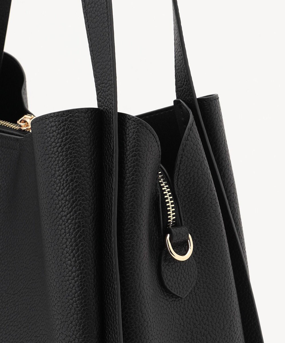 LA BAGAGERIE ソフトシュリンク2WAYハンドバッグ large 