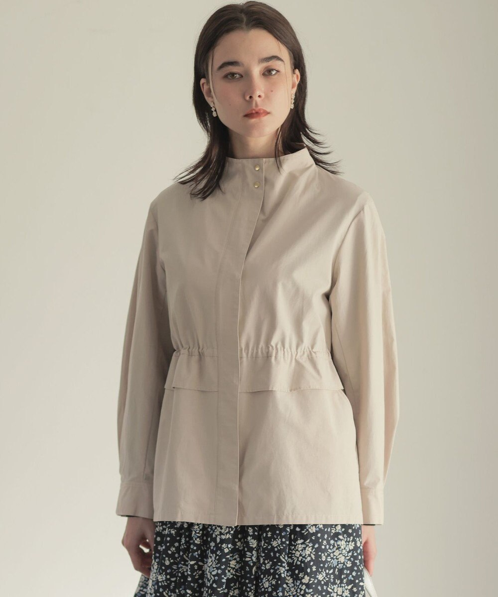 組曲 スタンドネックライトアウター 