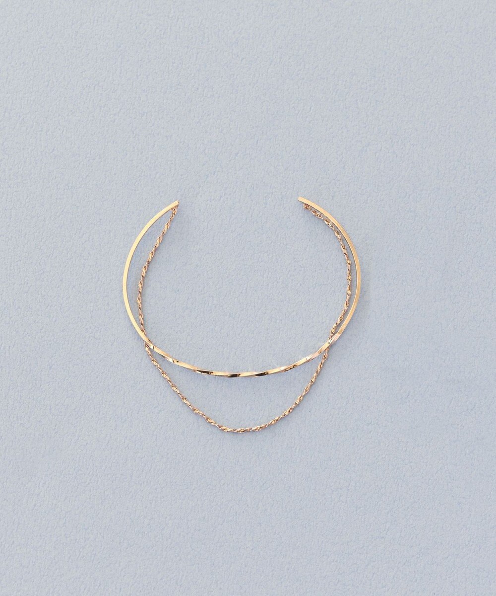 Phoebe クラッカードレーブバングル ローズゴールド 