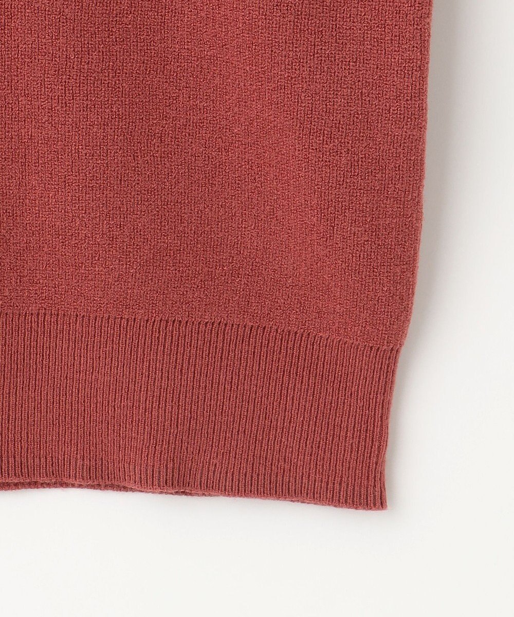 Feroux 【洗える】リボン釦 カーディガンデザインニット 