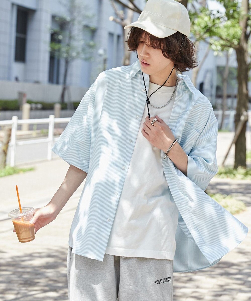 WEGO 【ユニセックス着用ITEM/シワになりにくい】イージーケアオックスフォードシャツ（S） 