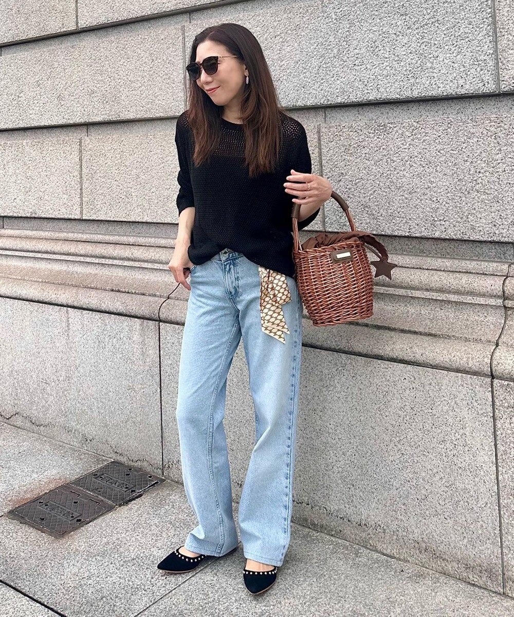 LA BAGAGERIE LA BAGAGERIE×Chiyo カゴバッグ 