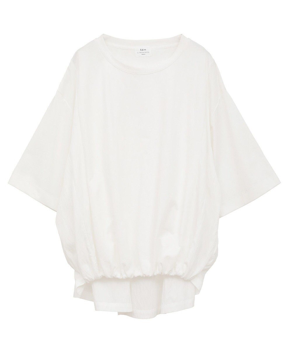 YECCA VECCA 素材MIXカットプルオーバー 