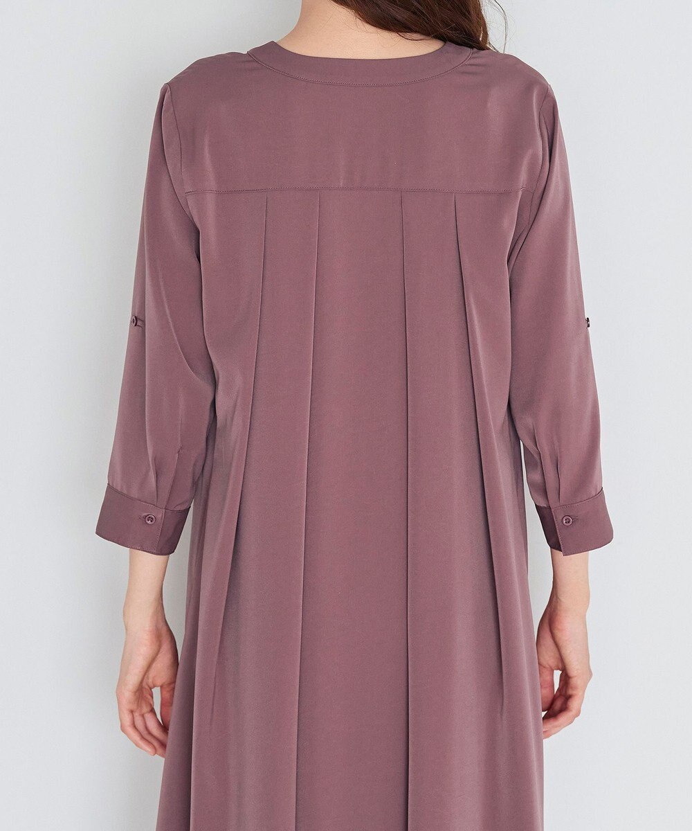 Tiaclasse 【新色追加・洗える】バックリボン前開きワンピース 