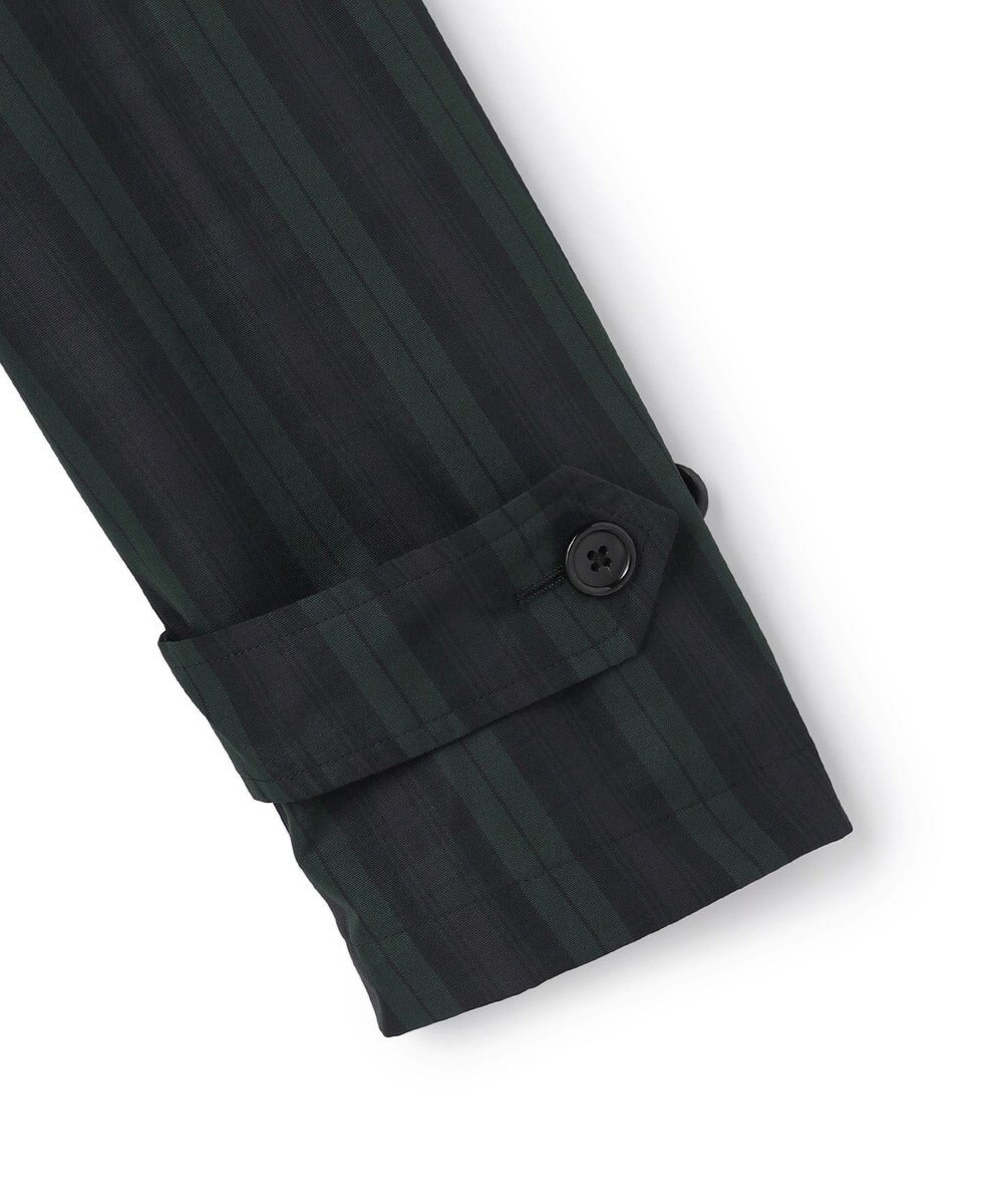 J.PRESS MEN 【オンオフ兼用 / ストレッチ / 撥水 / 洗える】トリコット3レイヤーバルマカンショートコート / フードデタッチャブル 