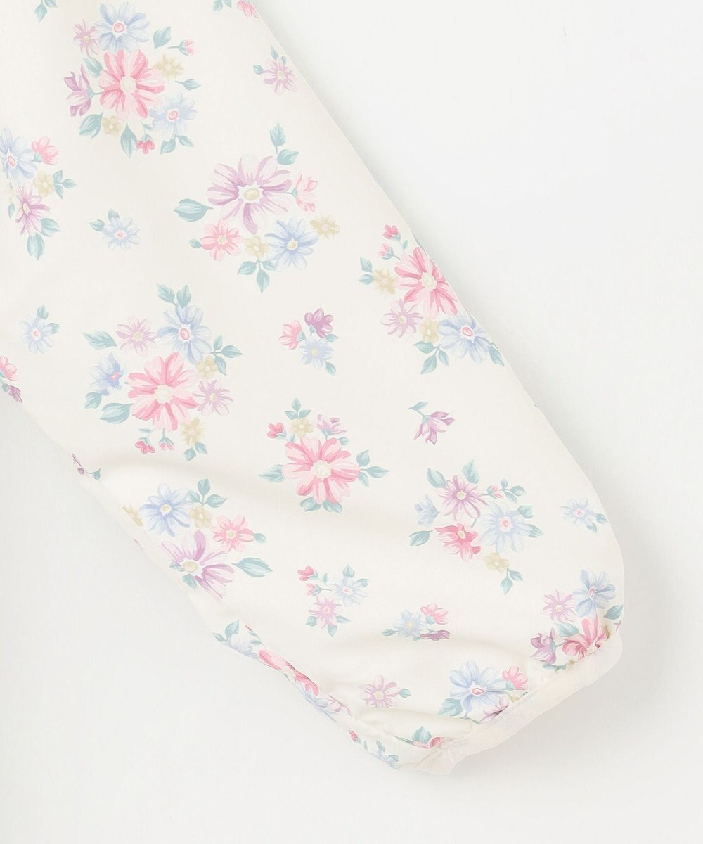 ANY KIDS 裾ペプラム 花柄 ブルゾン 