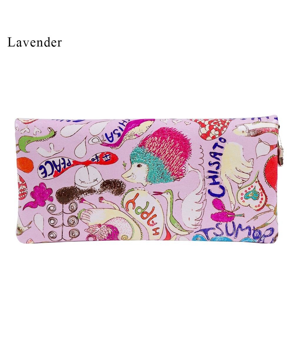 tsumori chisato CARRY ハッピースタッフ　長財布　2つ折り　かぶせ 