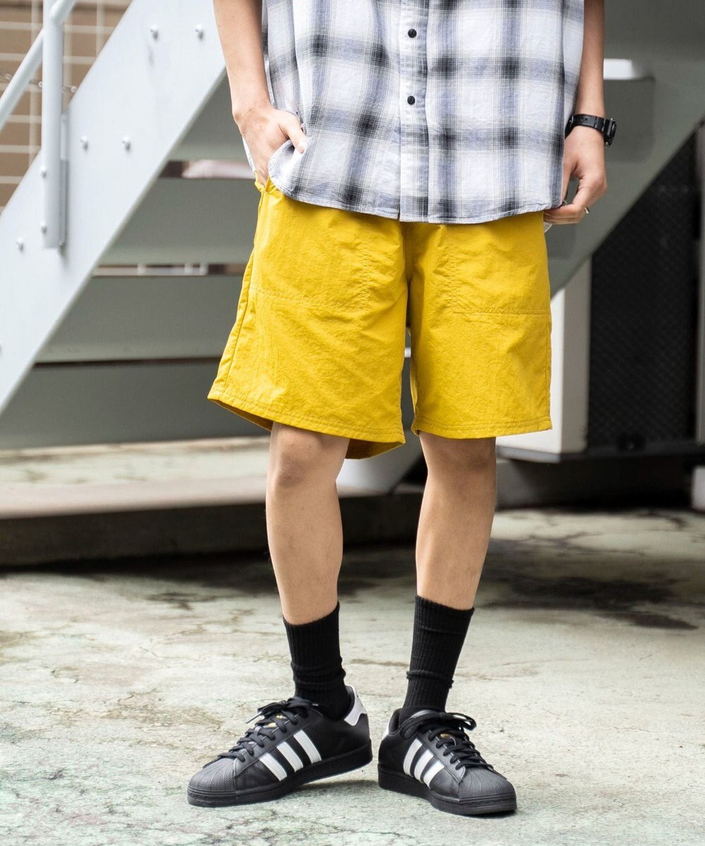 WEGO 【速乾/ウエストゴム/SMLサイズ】ナイロンイージーショーツ 