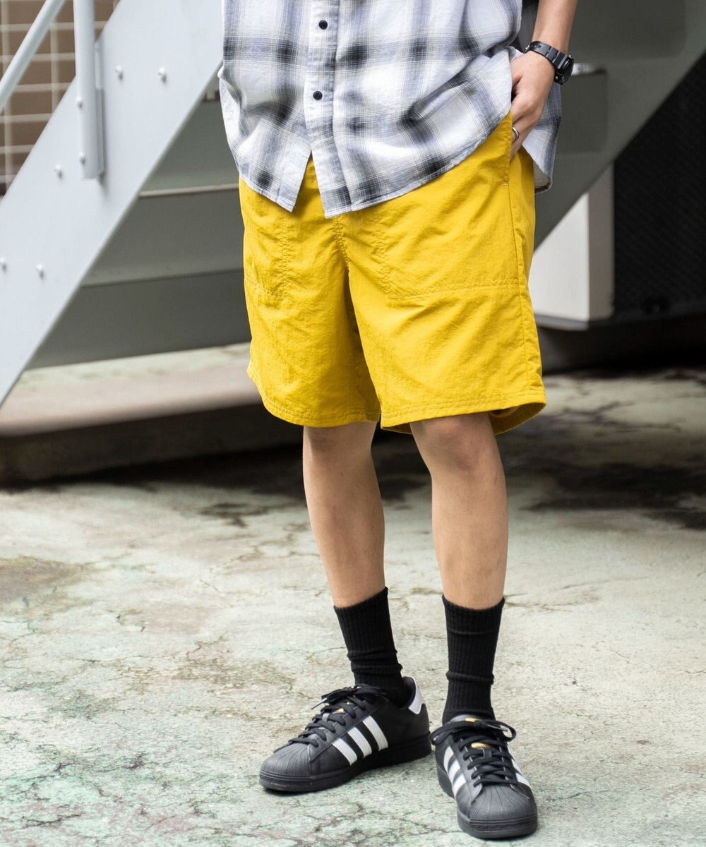 WEGO 【速乾/ウエストゴム/SMLサイズ】ナイロンイージーショーツ 