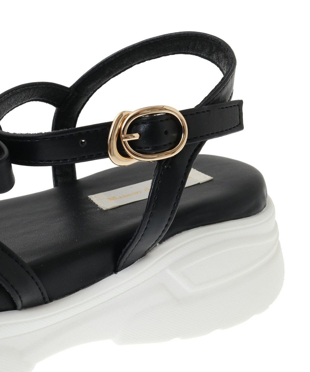 Maison de FLEUR オペラリボンスニーカーサンダル 